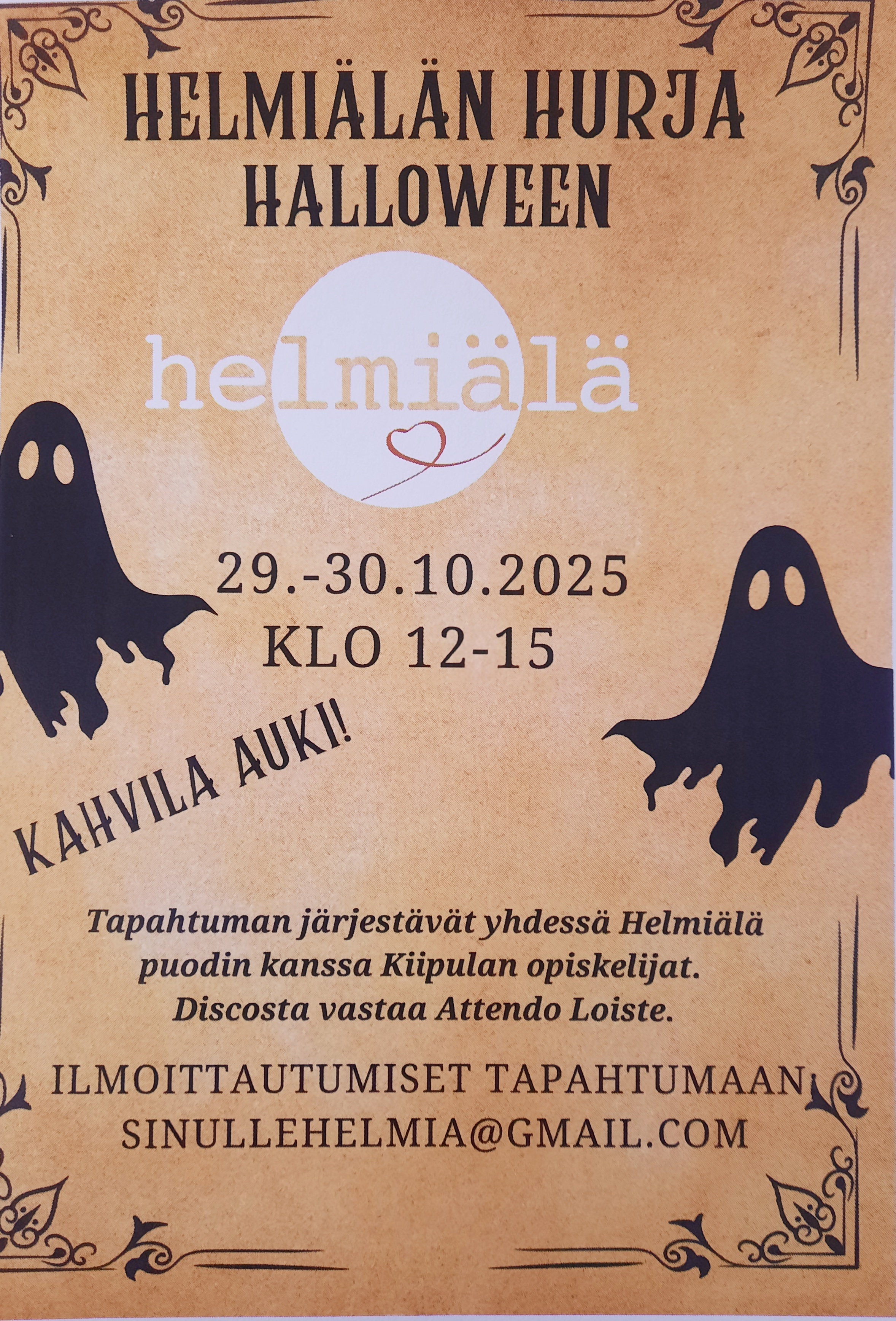 Helmiälän hurja Halloween