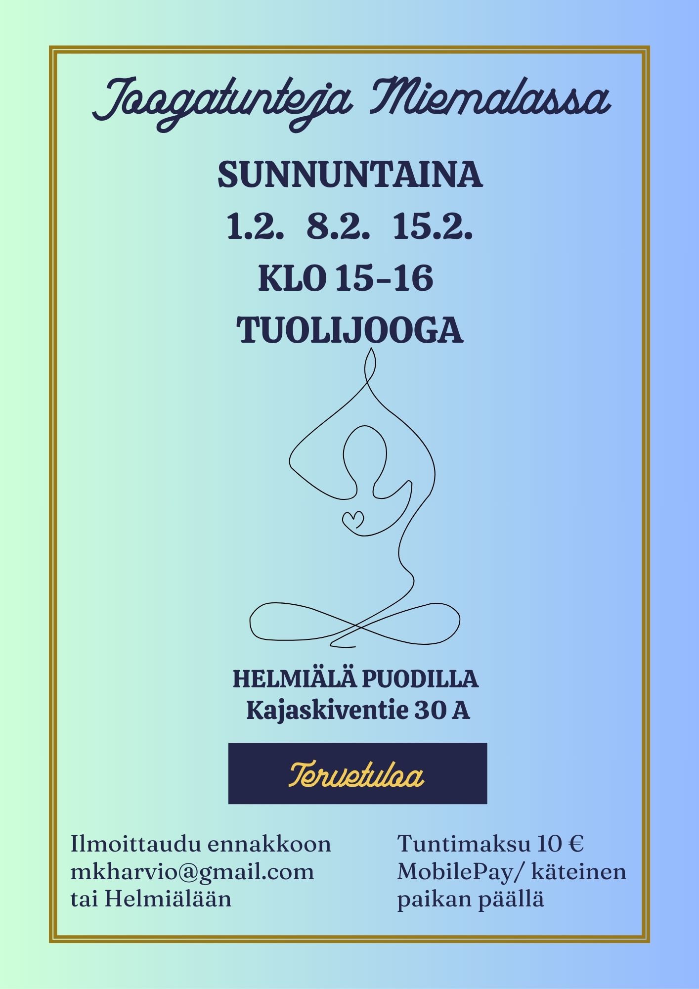 Tuolijooga
